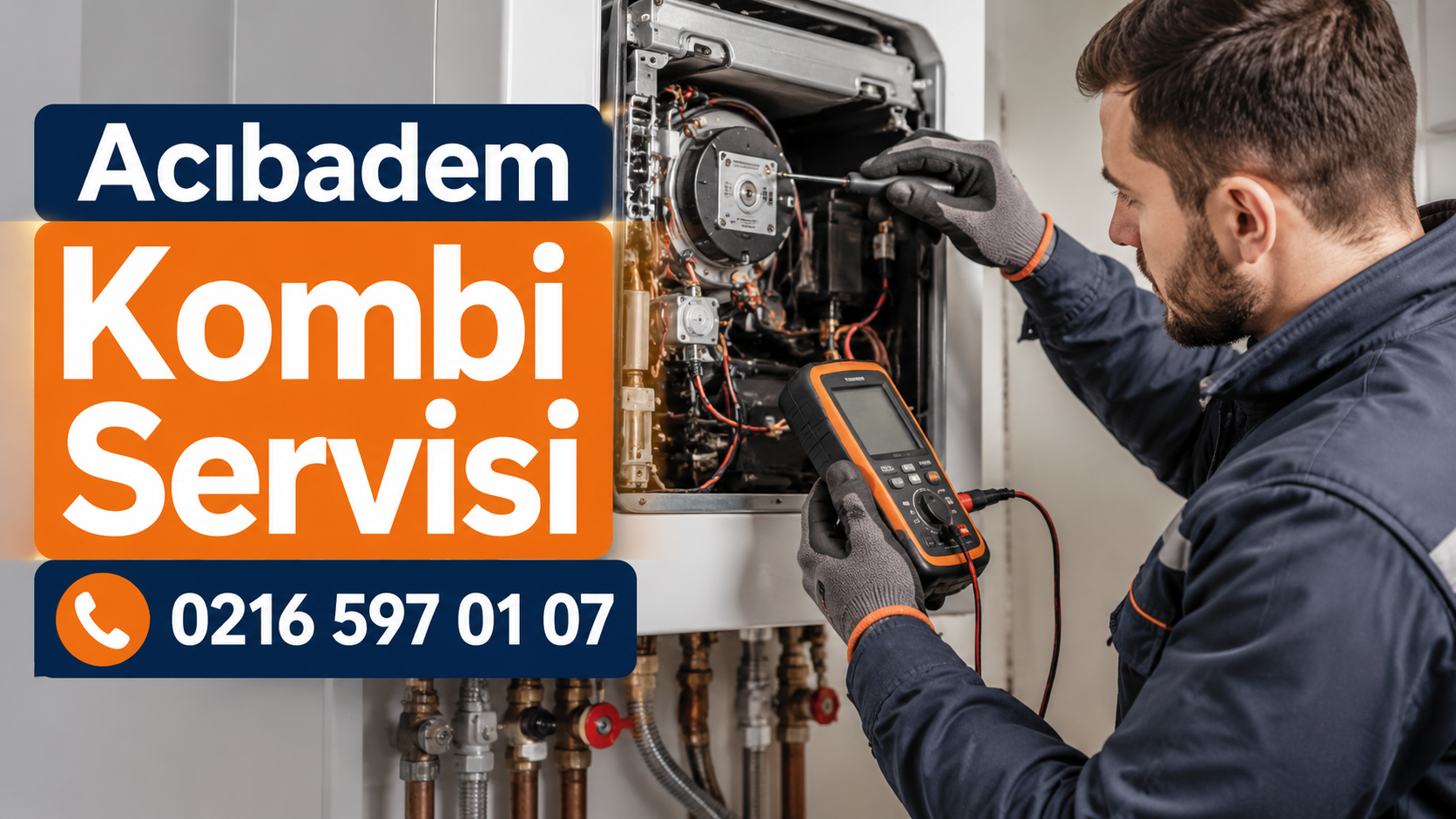Acıbadem Kombi Servisi | Aynı Gün Kombi Bakım, Onarım ve Arıza Servisi