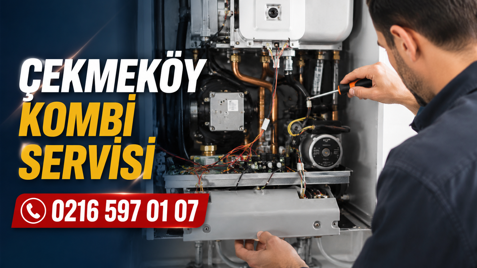 Çekmeköy Kombi Servisi | Aynı Gün Servis, Bakım, Tamir ve Arıza Çözümleri